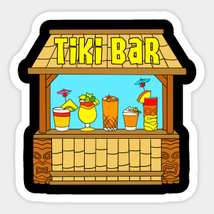 Tiki Bar Sticker